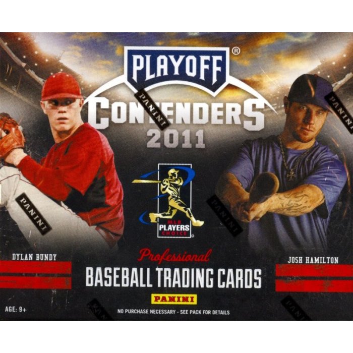 2011 Playoff Contenders Baseball Hobby Box Steel City Collectibles