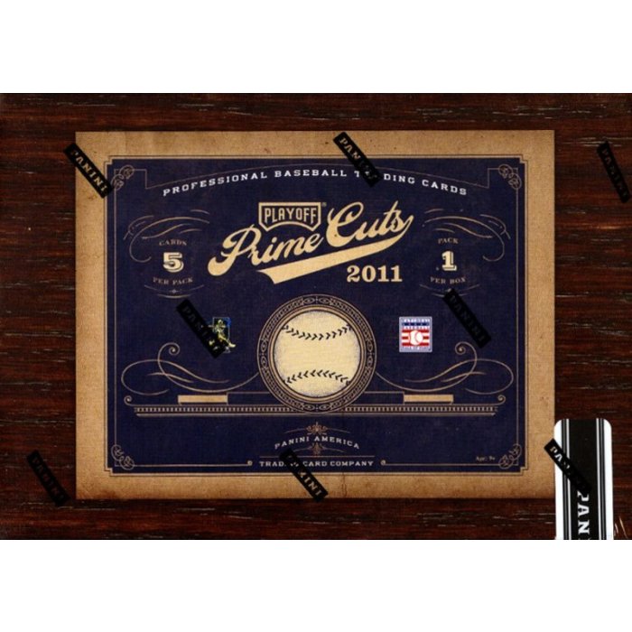2011 Playoff Prime Cuts Baseball Hobby Box Steel City Collectibles