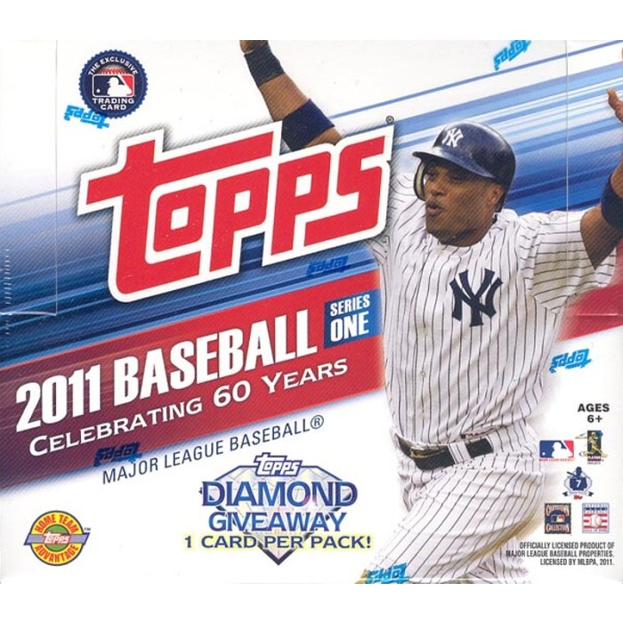 2011 Topps Series 1 Baseball Jumbo HTA Box | Steel City Collectibles