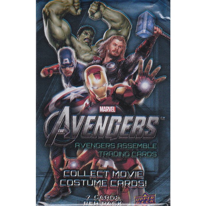 2012 Upper Deck Marvel Avengers Assemble Retail 24-Pack Lot