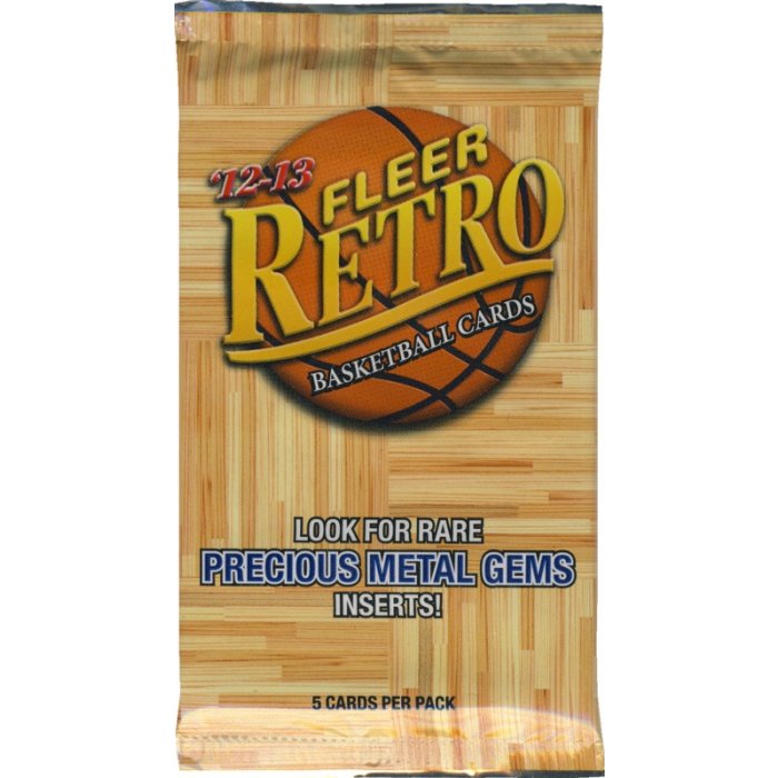2012-13 Upper Deck Fleer Retro Basketball Hobby Pack | Steel City