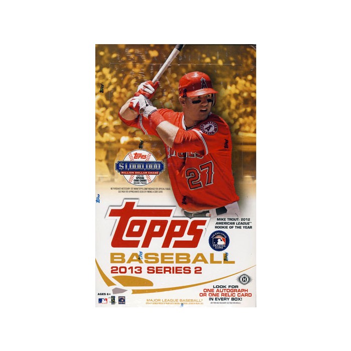 2013 Topps Series 2 Baseball Hobby Box | Steel City Collectibles