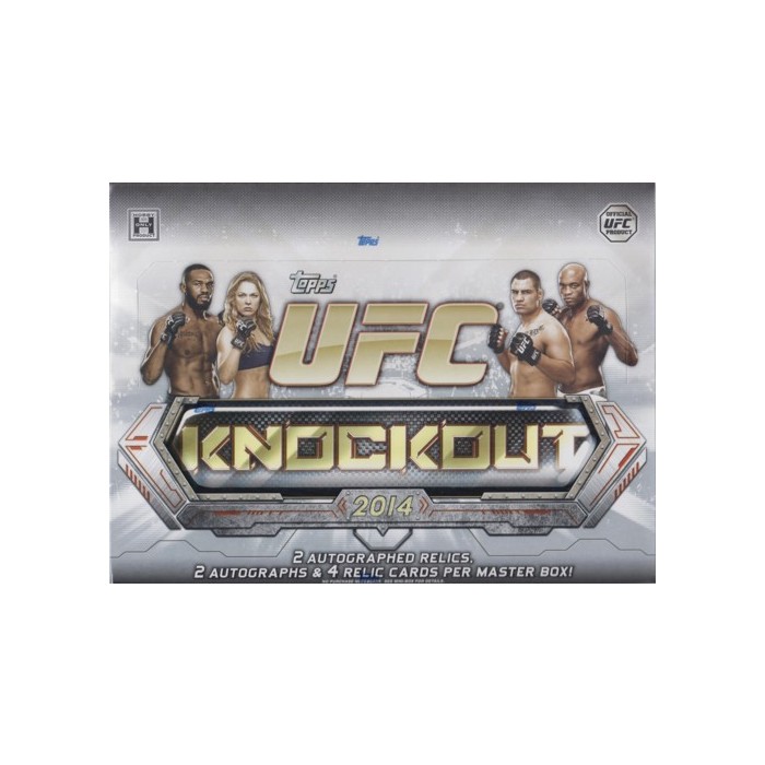 2014 Topps UFC Knockout Hobby Box Steel City Collectibles
