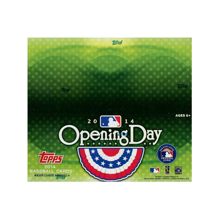 2014 Topps Opening Day Baseball 36ct Box Steel City Collectibles