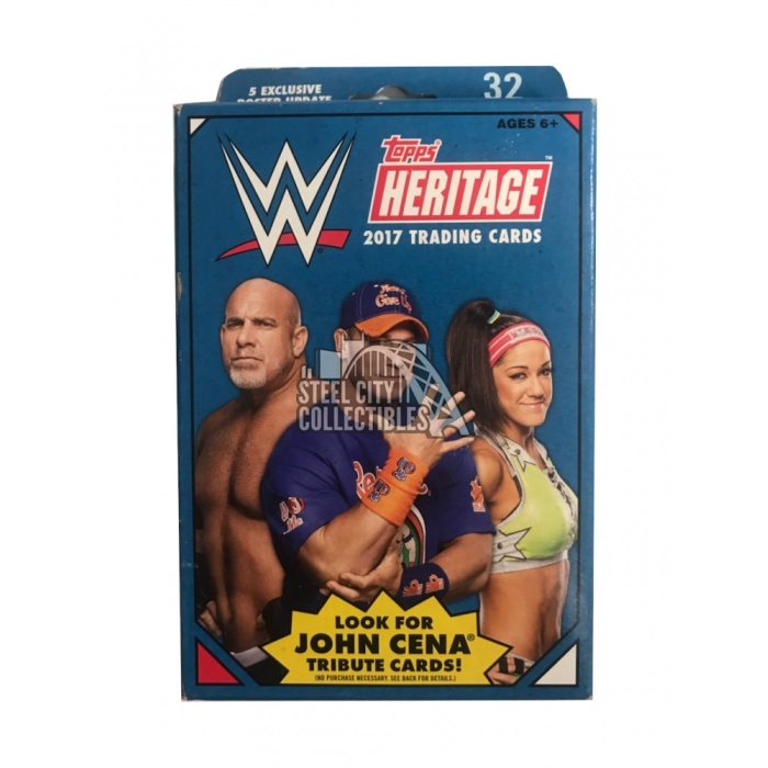 WRESTLING WWE HERITAGE TOPPS PROMO CARD NO NUMBER JOHN CENA 