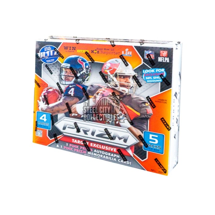 One Unopened Pack of 2017 Panini Prizm Retail Football Cards 4