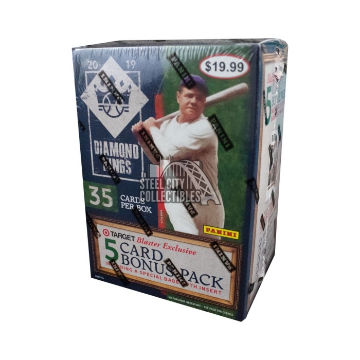 2019 Panini Diamond Kings Baseball 7 Pack Blaster Box !!PLEASE READ!! Steel City Collectibles