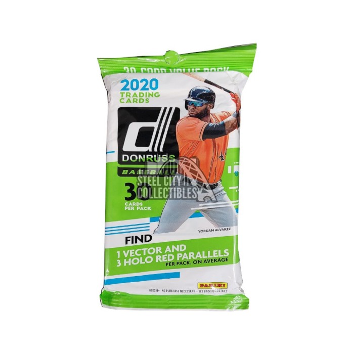 2020 Panini Donruss Baseball Fat Pack Steel City Collectibles