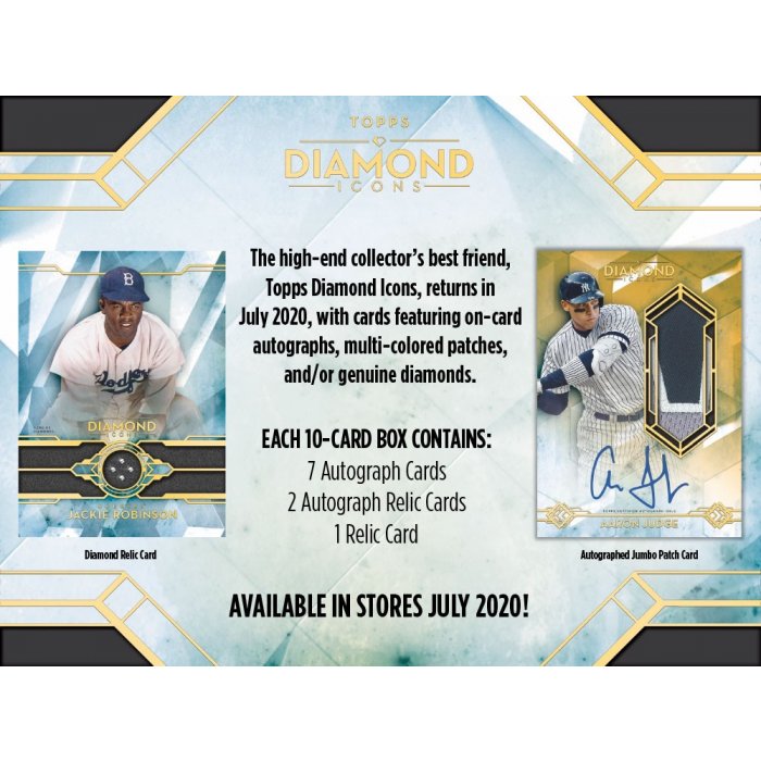2020 Topps Diamond Icons Baseball Hobby 4-Box Case | Steel City ...