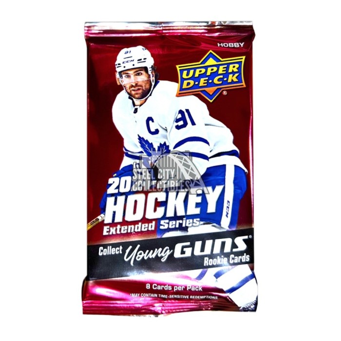 Upper Deck Extended Hobby Box – 2021/22 NHL Hockey Trading Card Collection