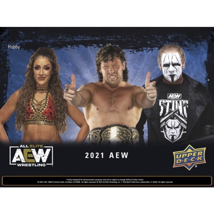 2021 Upper Deck AEW Wrestling Hobby Box Steel City