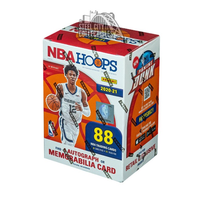 2020-21 Panini Hoops Basketball Blaster Box | Steel City