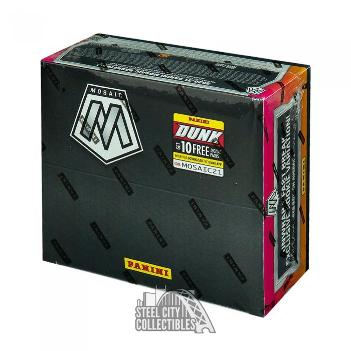 2019-20 Panini Mosaic Basketball Fast Break Box | Steel City
