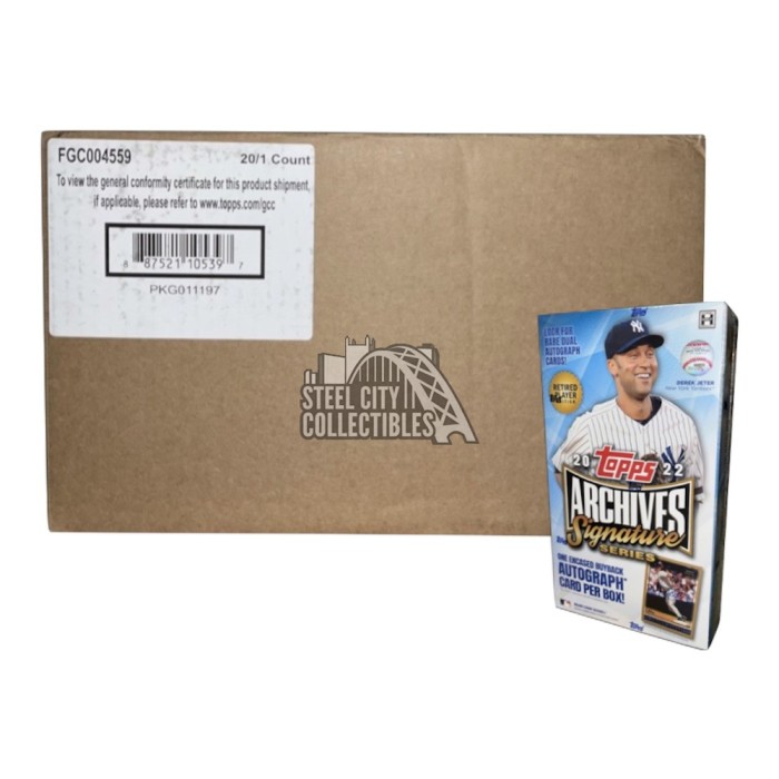 2022 Topps Archives Signature Series Retired Player Edition Baseball