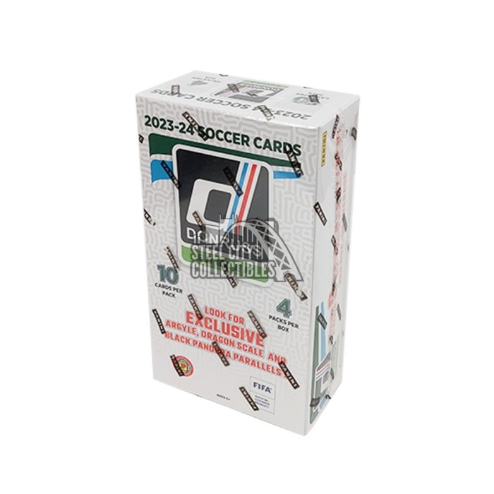 2023-24 Panini Donruss Soccer Hobby International Box | Steel City 