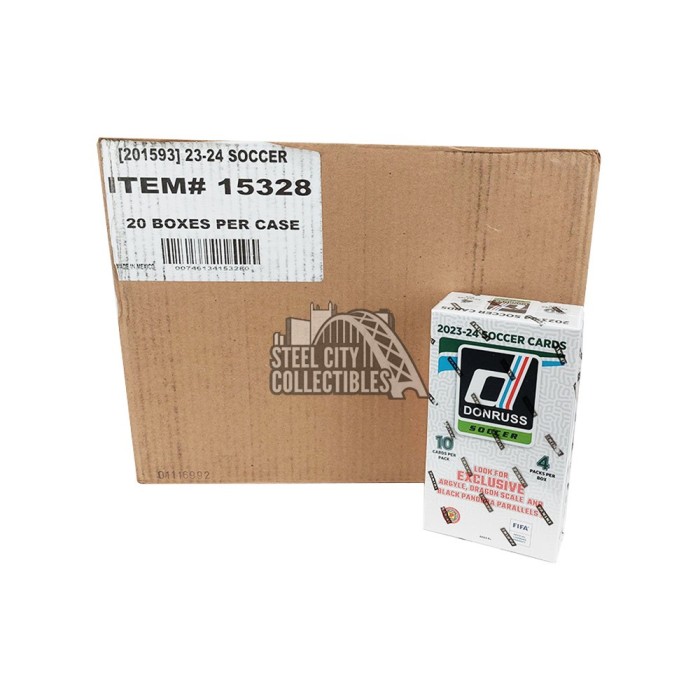 2023-24 Panini Donruss Soccer Hobby International 20-Box
