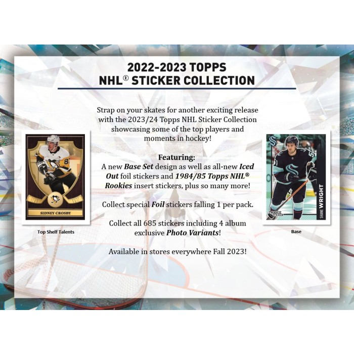Topps 2022/2023 NHL Sticker Collector Album