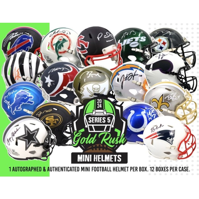 5 mini football helmets Miami (OH) (Alternate 5) The perfect collectible or gift 2025 NFL Rival Mini Helmet