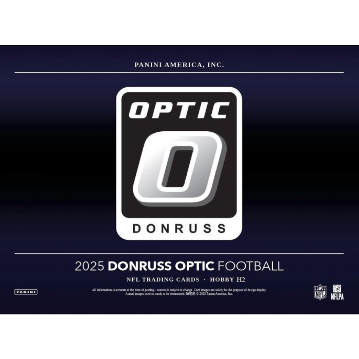2025 Panini Donruss Optic Football H2 Box | Steel City Collectibles