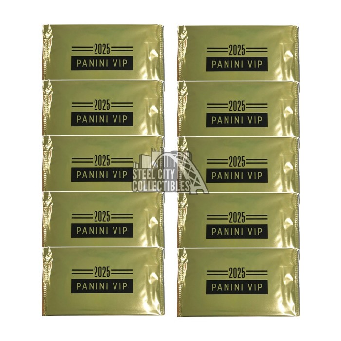 2025 Panini National Sports Convention Exclusive VIP Gold 10-Pack