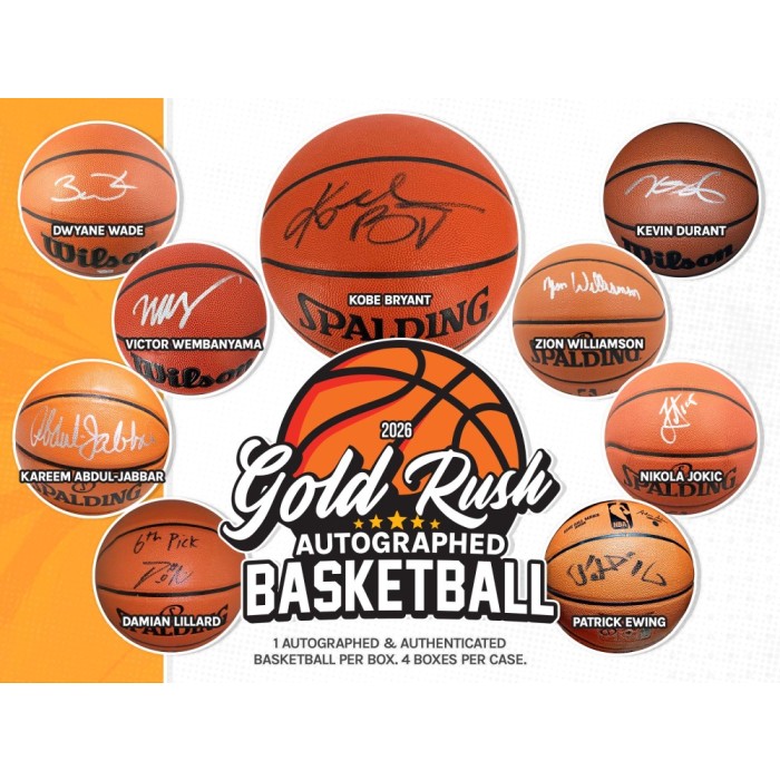 2026 Gold Rush Autographed Basketball Series 1 Box | Steel City