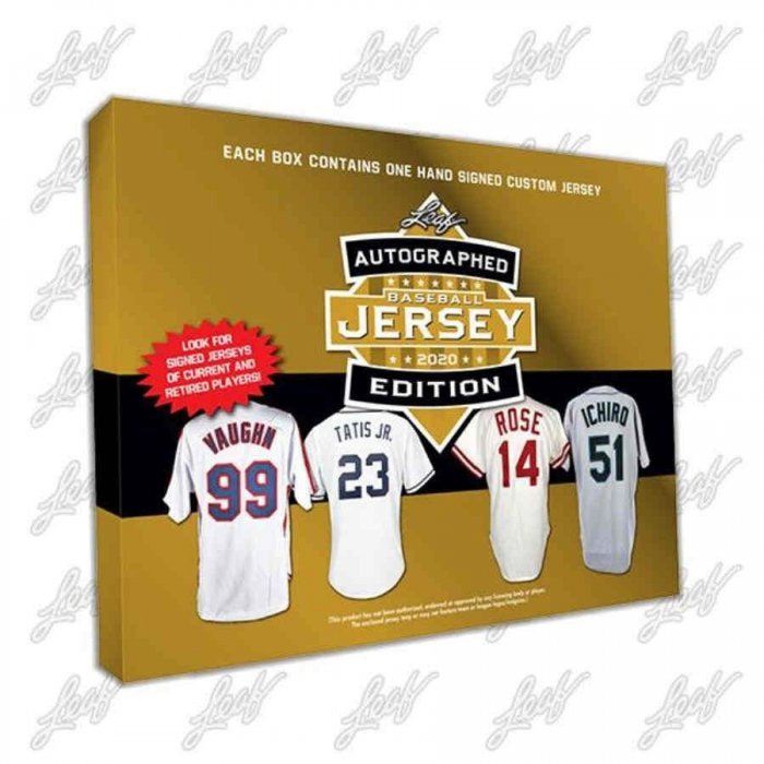 2020 Leaf Autographed Baseball Jersey Edition 10Box Case Steel City
