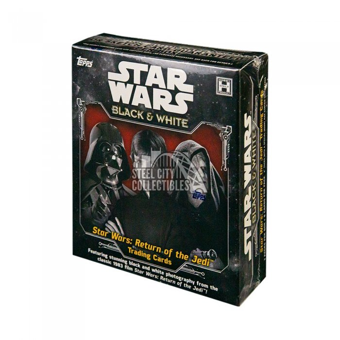 topps star wars black and white