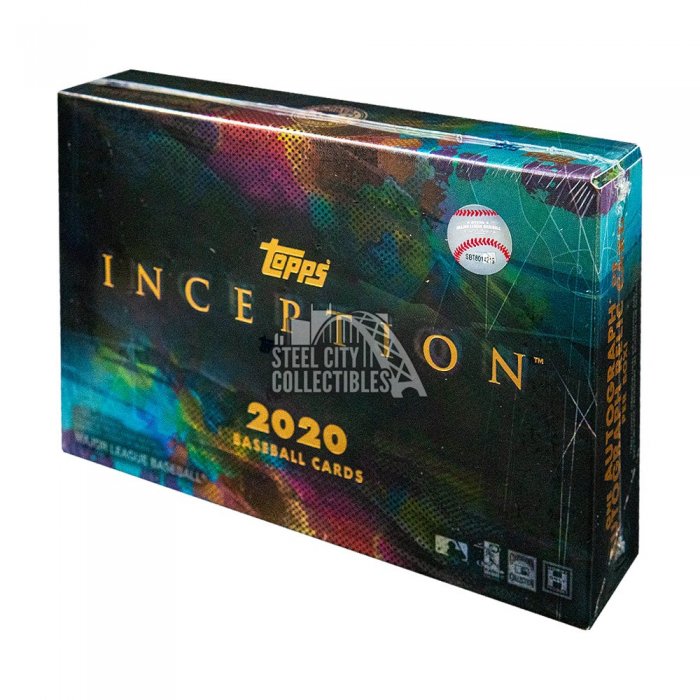 2020 Topps Inception Baseball Hobby Box Steel City Collectibles