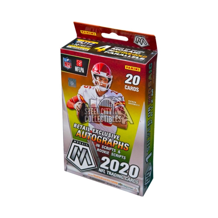 2020 Panini Mosaic Football Hanger Box Target Version Steel City