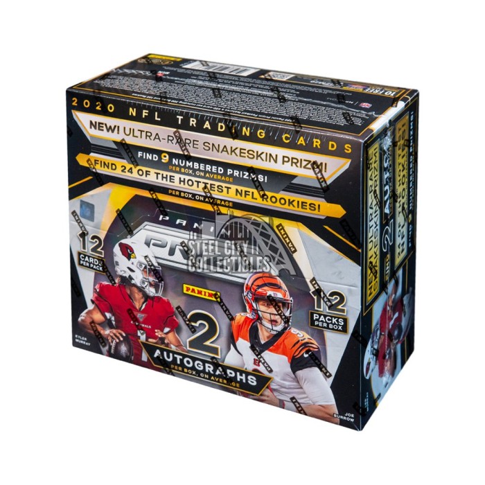 2020 Panini Prizm Football Hobby Box Steel City Collectibles 2020-panini-prizm-football-hobby-box-steel-city-collectibles