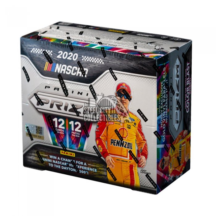 2020 Panini Prizm Racing Hobby 12 Box Case Steel City Collectibles