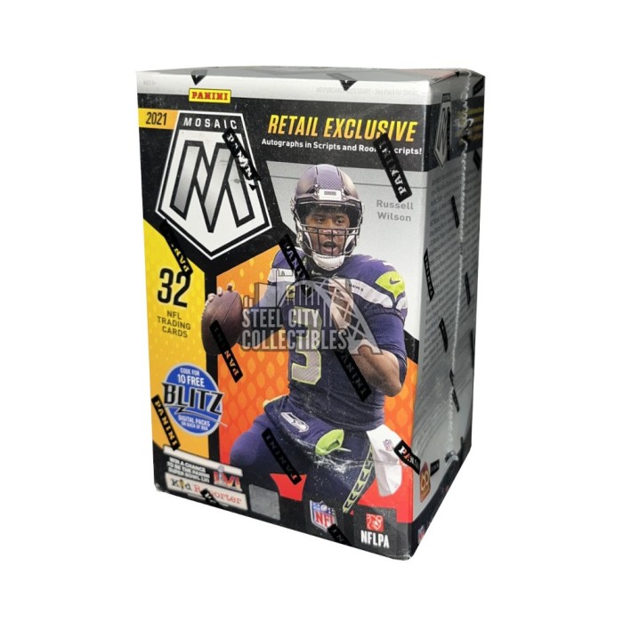 2021 Panini Mosaic Football Fanatics 8-Pack Blaster Box *PLEASE READ ...