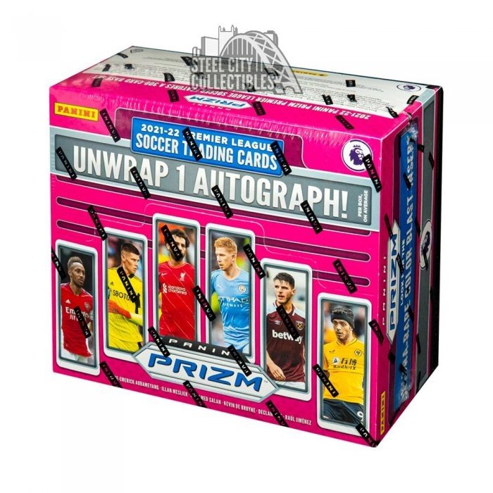 202122 Panini Prizm Premier League Soccer Hobby Box Random 2Pack