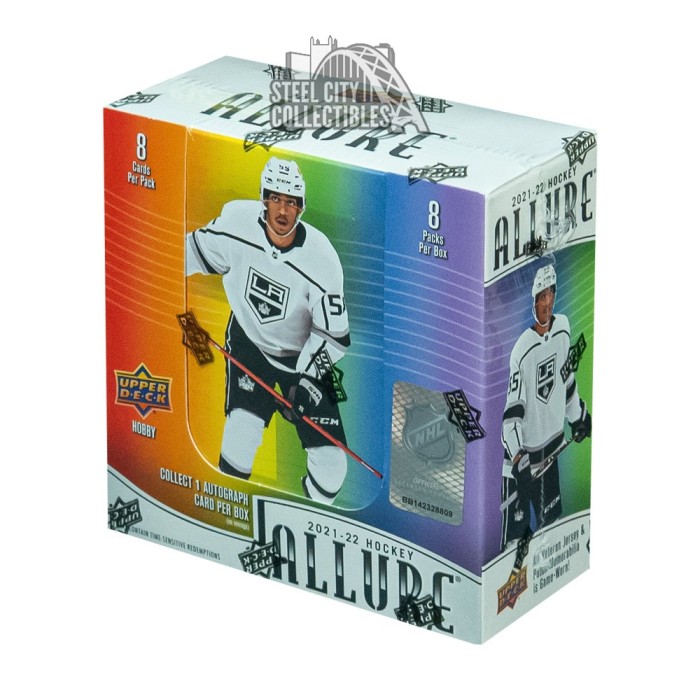 202122 Upper Deck Allure Hockey Hobby Box Steel City Collectibles