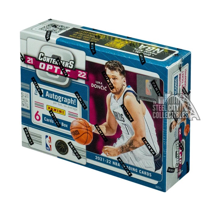 2021-22 Panini Contenders Optic Basketball Hobby Box | Steel City 