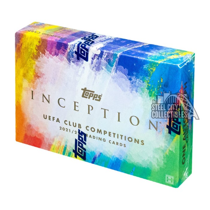 2021-22 Topps Inception UEFA Club Competitions Soccer Hobby Box