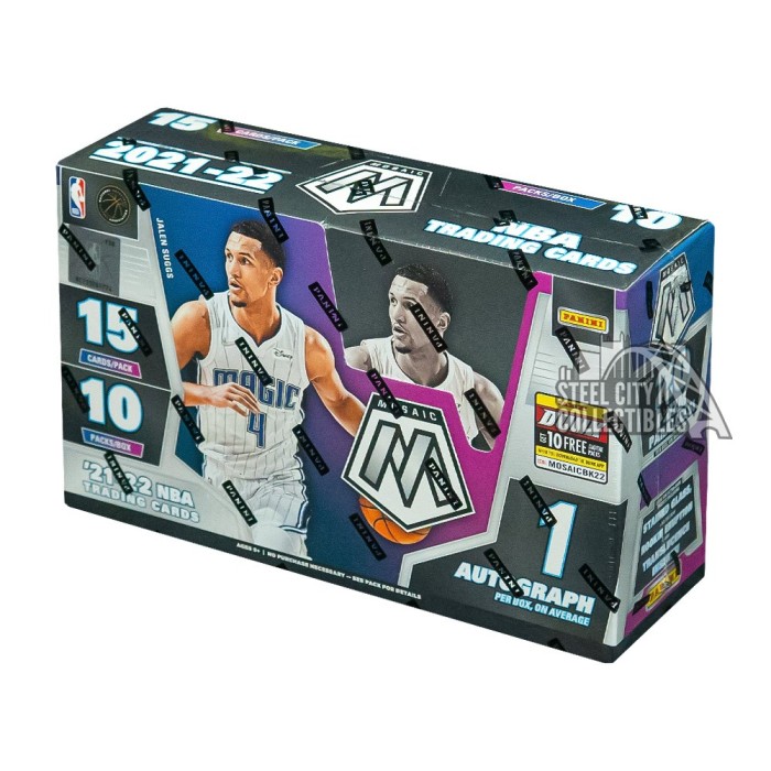 2021-22 Panini Mosaic Basketball Hobby Box | Steel City Collectibles
