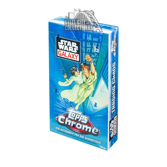 2021 Topps Star Wars Chrome Galaxy Hobby Box | Steel City Collectibles