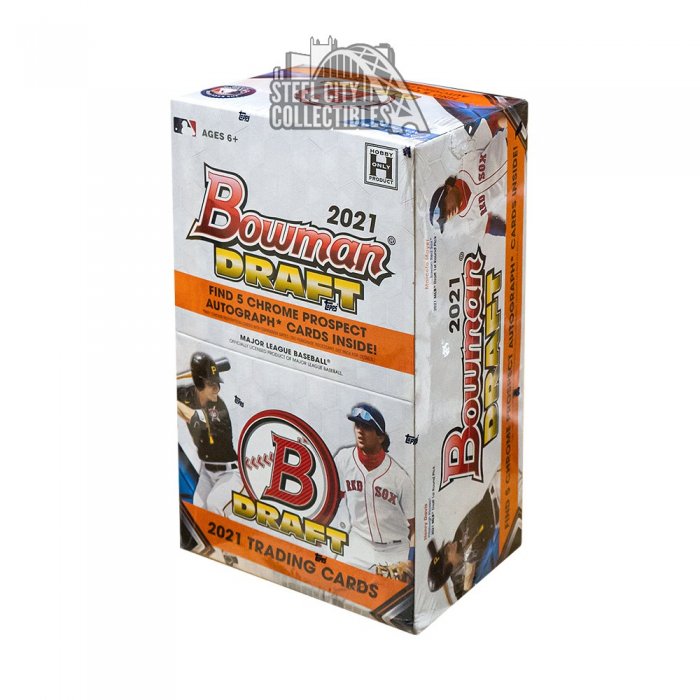 2021 Bowman Draft Baseball Super Jumbo Box Steel City Collectibles