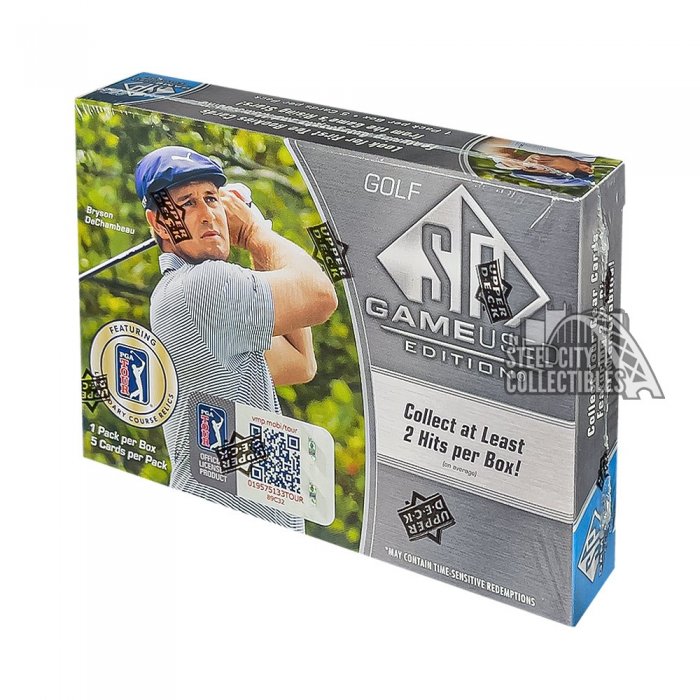 新品 2021 Upper Deck Artifacts Golf Box 2021 Upper Deck Artifacts Golf Checklist, Hobby Box Info