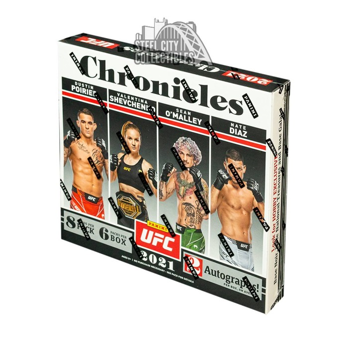その他 UFC Chronicles hobby sealed wax 2021 NEW 2021 Panini Chronicles UFC Checklist, Set Details, Boxes