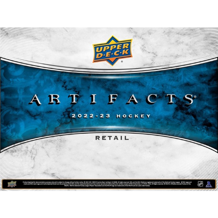 202223 Upper Deck Artifacts Hockey Blaster Box Steel City Collectibles