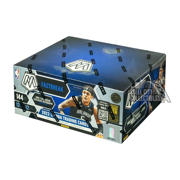 2022 23 Panini Mosaic Basketball Fast Break Box Steel City Collectibles 2022 23 Panini Mosaic Basketball Fast Break Box Steel City Collectibles
