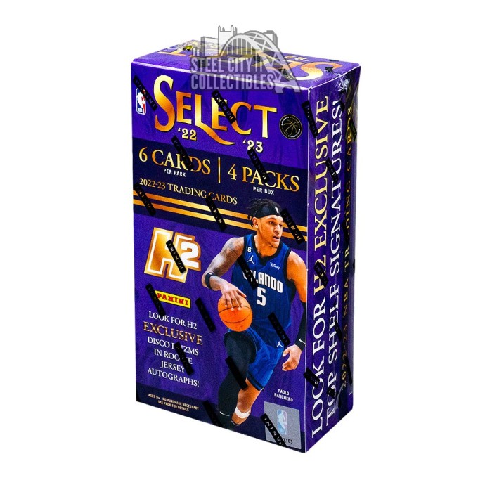 202223 Panini Select Basketball Hobby Hybrid H2 Box Steel City