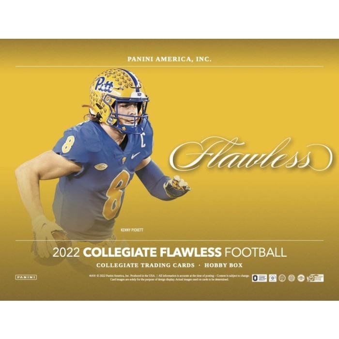 2022 Panini Flawless Collegiate Football Hobby 2Box Case SNAKE DRAFT