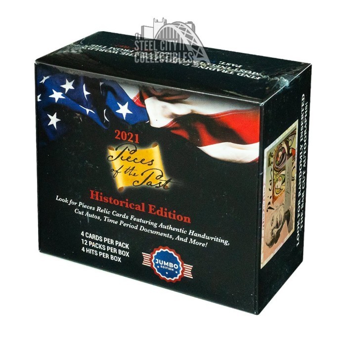 2022 Super Break Pieces of the Past Historical Jumbo Edition 3Box