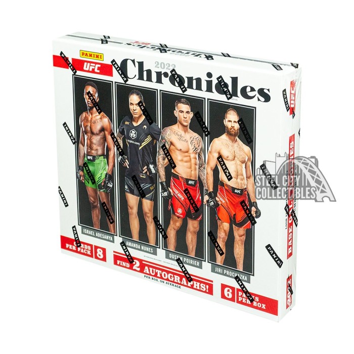 2022 Panini Chronicles UFC Hobby Box | Steel City Collectibles