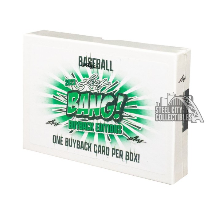 Scc Card 2023 Leaf Bang! Baseball Edition Box | Steel City Collectibles