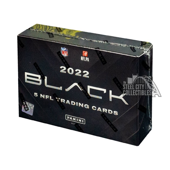 2022 Panini Black Football Hobby Box Steel City Collectibles