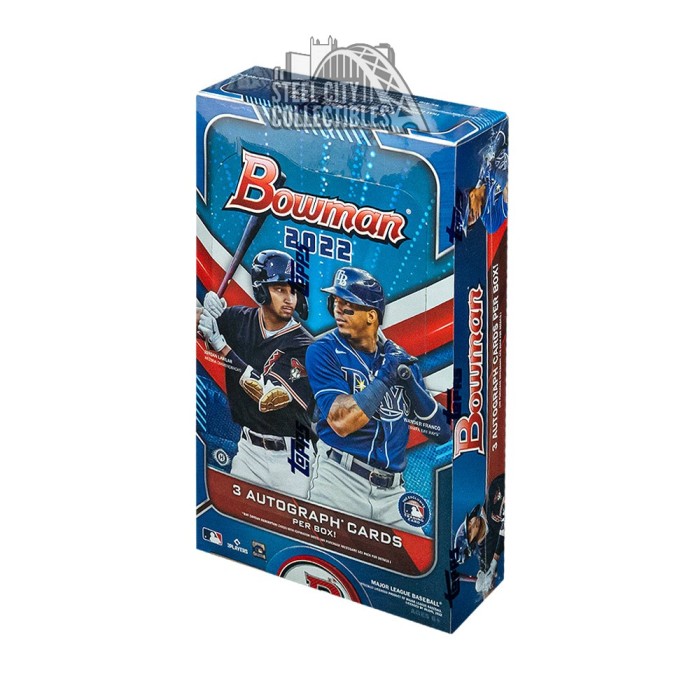 2022 Bowman Baseball HTA Hobby Jumbo Box Steel City Collectibles